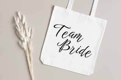 Team Bride Wedding Tote Bag