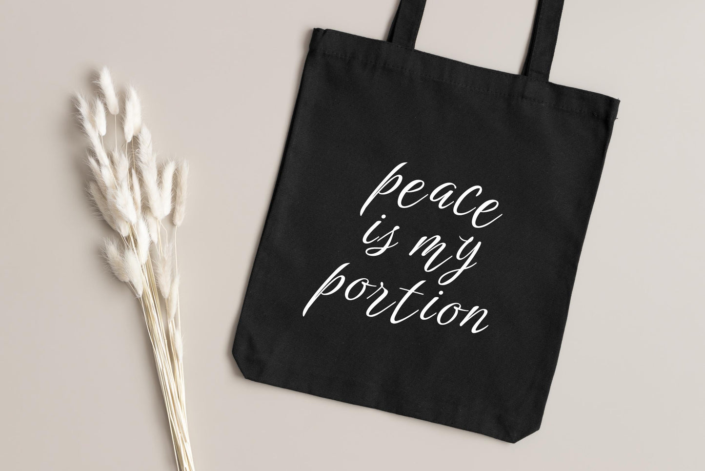 Peace Is My Portion Tote Bag