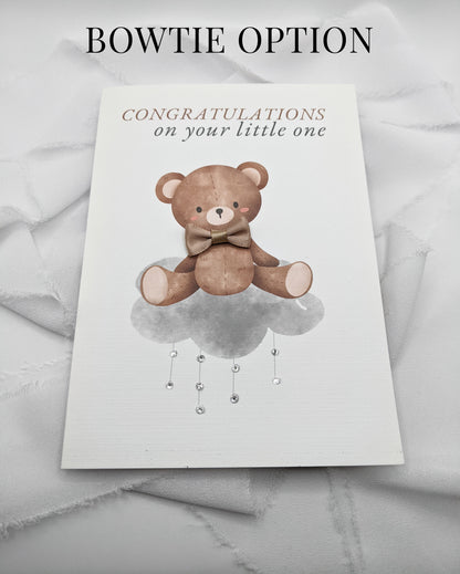 5"x7"Baby Shower Baby Bear Card