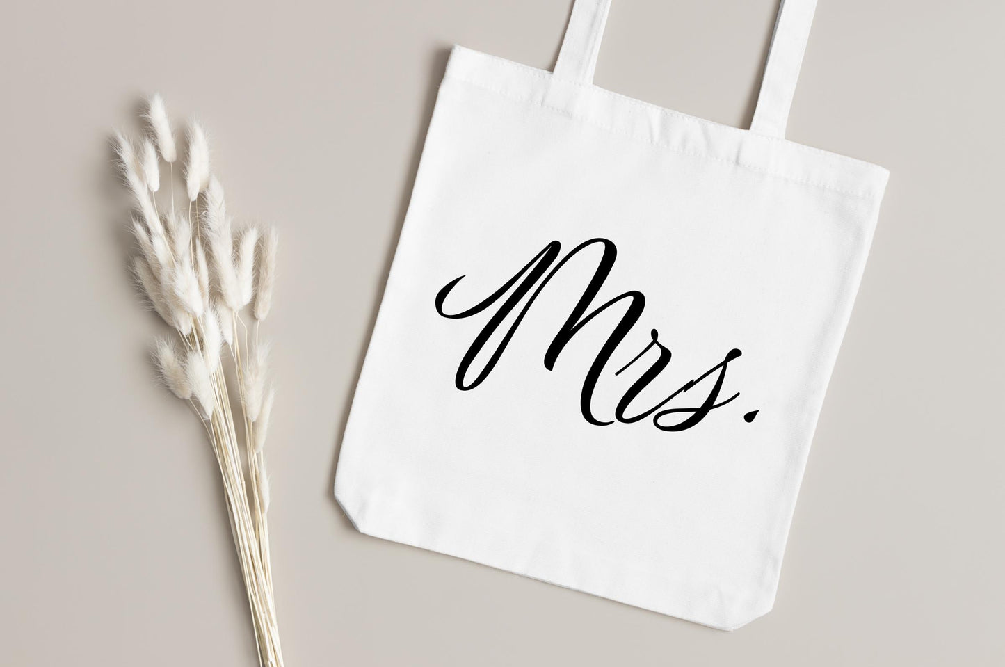 Mrs. Wedding Tote Bag