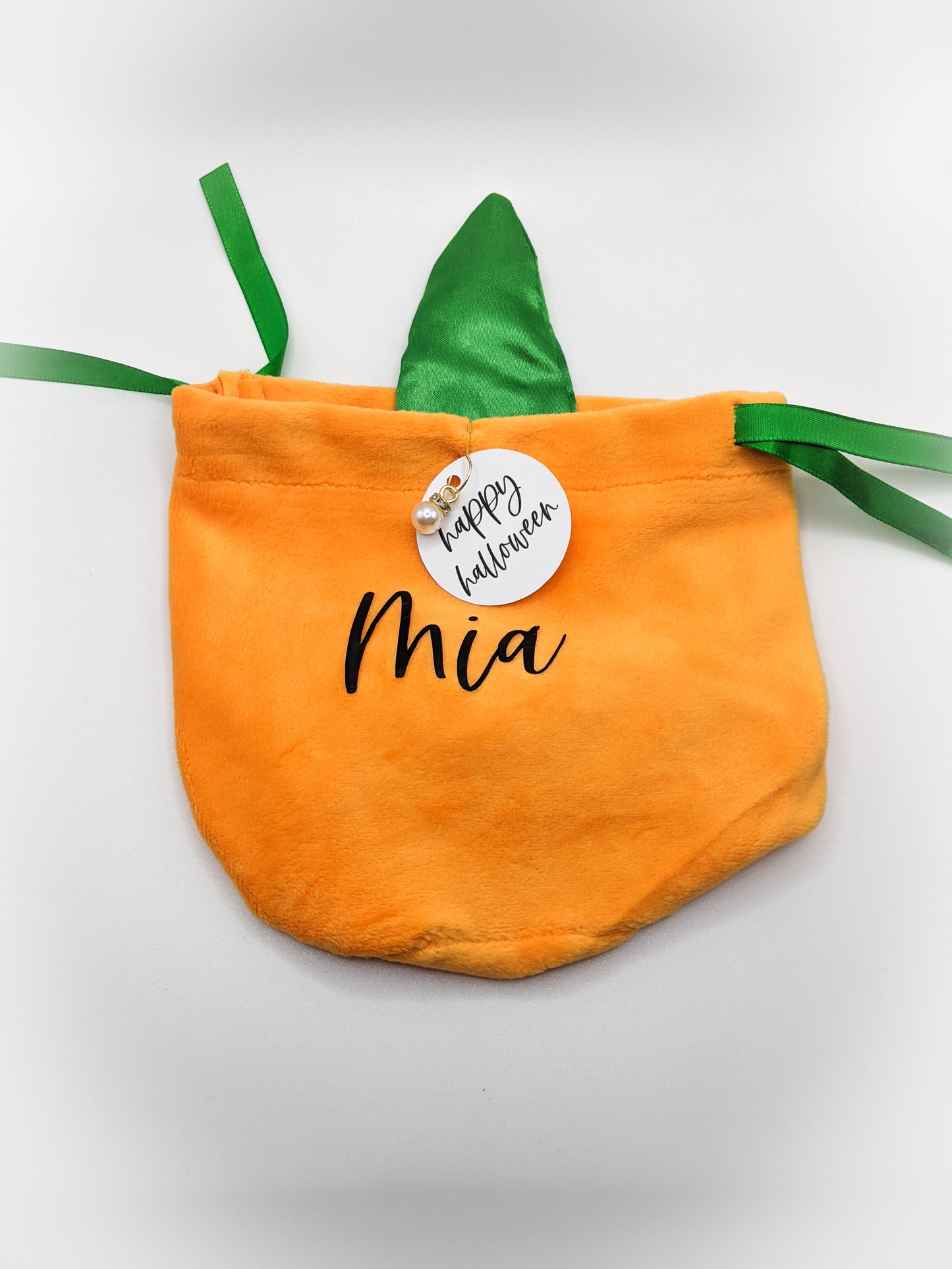 Personalized Pumpkin Gift Bag