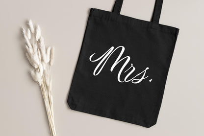 Mrs. Wedding Tote Bag