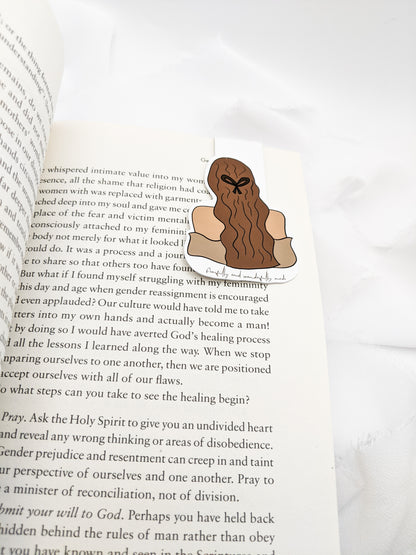 Fearfully and Wonderfully Made Magnetic Bookmark