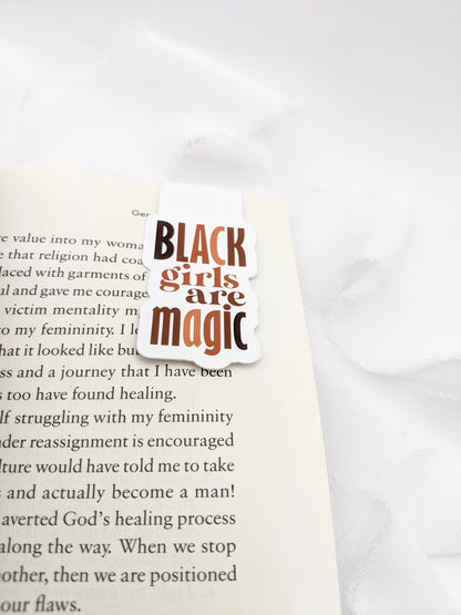 Black Girl Magic Magnetic Bookmark