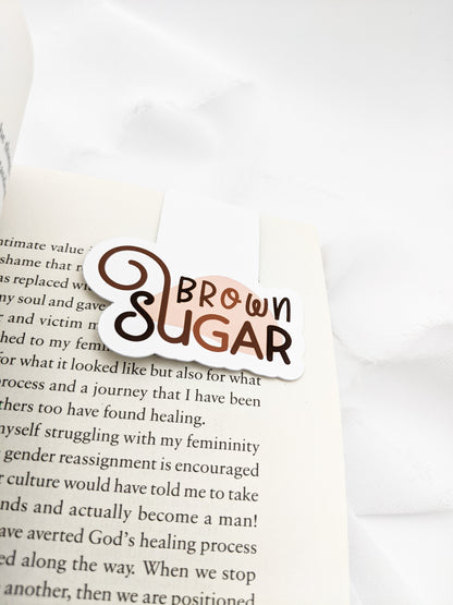 Brown Sugar Magnetic Bookmark