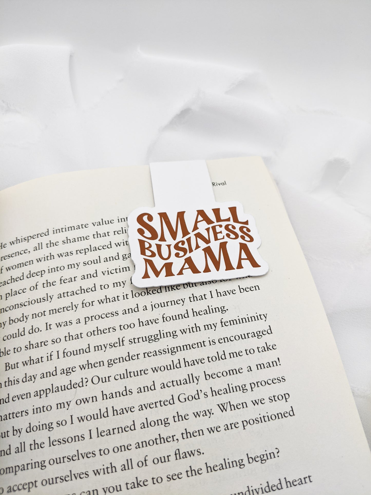 Small Business Mama Magnetic Bookmark