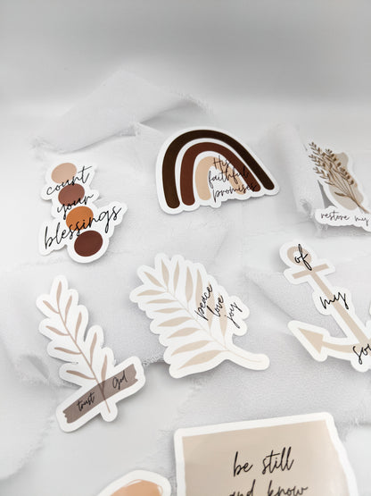 Minimal Bible Sticker Pack