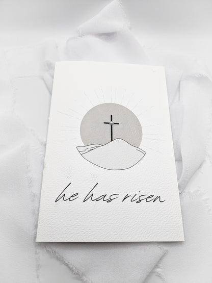 4”x6” He Is Risen Easter Card