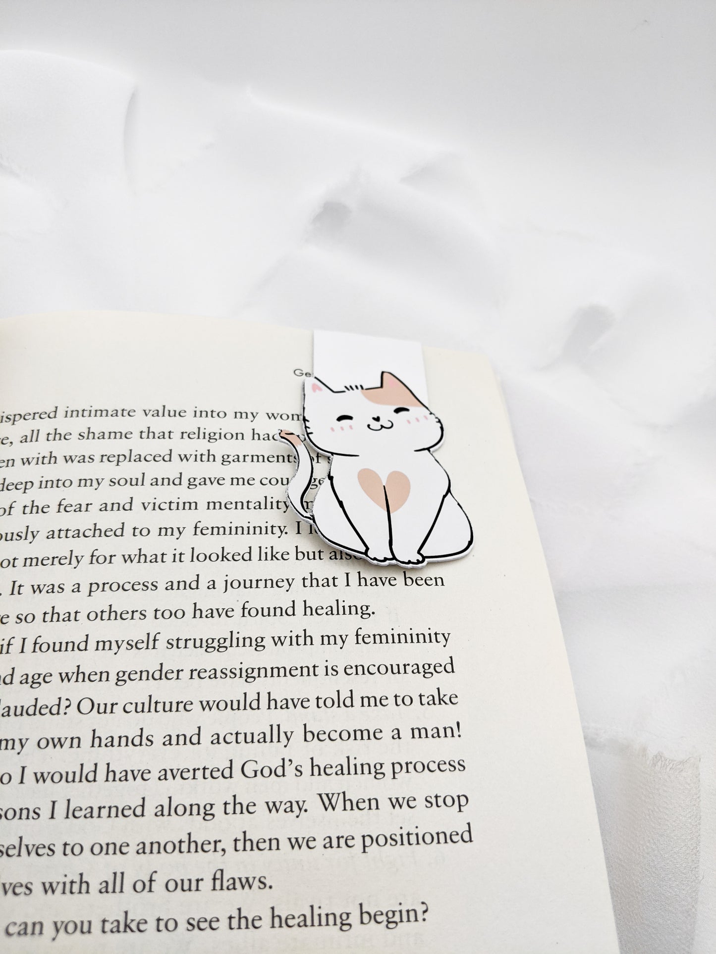 Cat Magnetic Bookmark