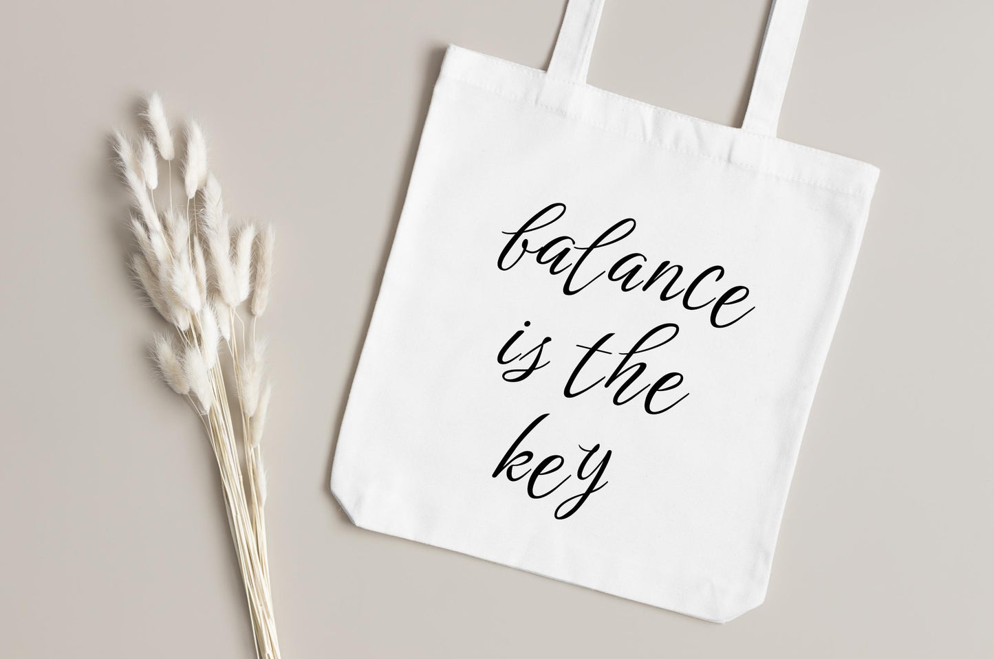 Balance Is The Key Tote Bag