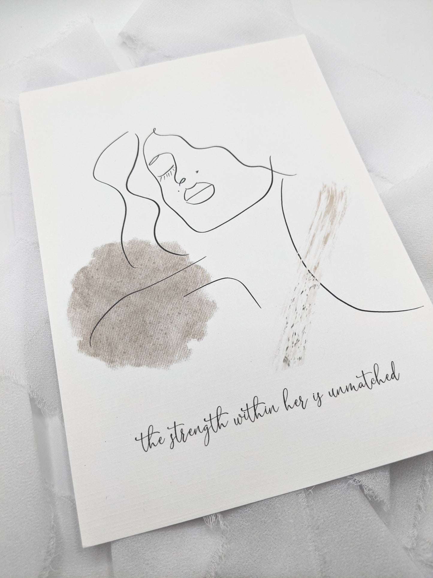 5"x7" Strength Within Her Art Print