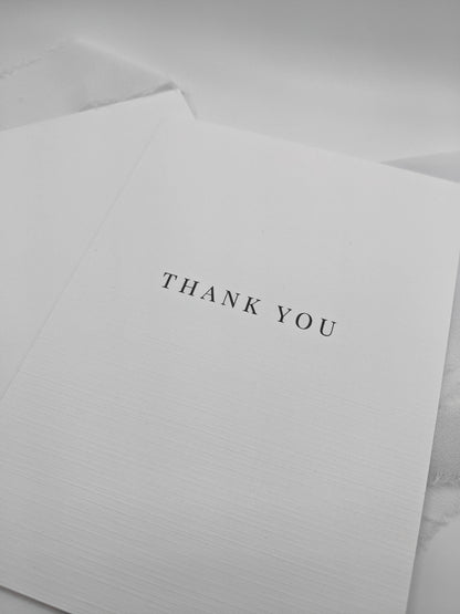 5"x7" Thank You Greeting Cards