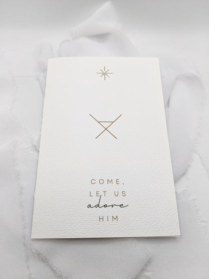 4”x6” Religious Christmas Card