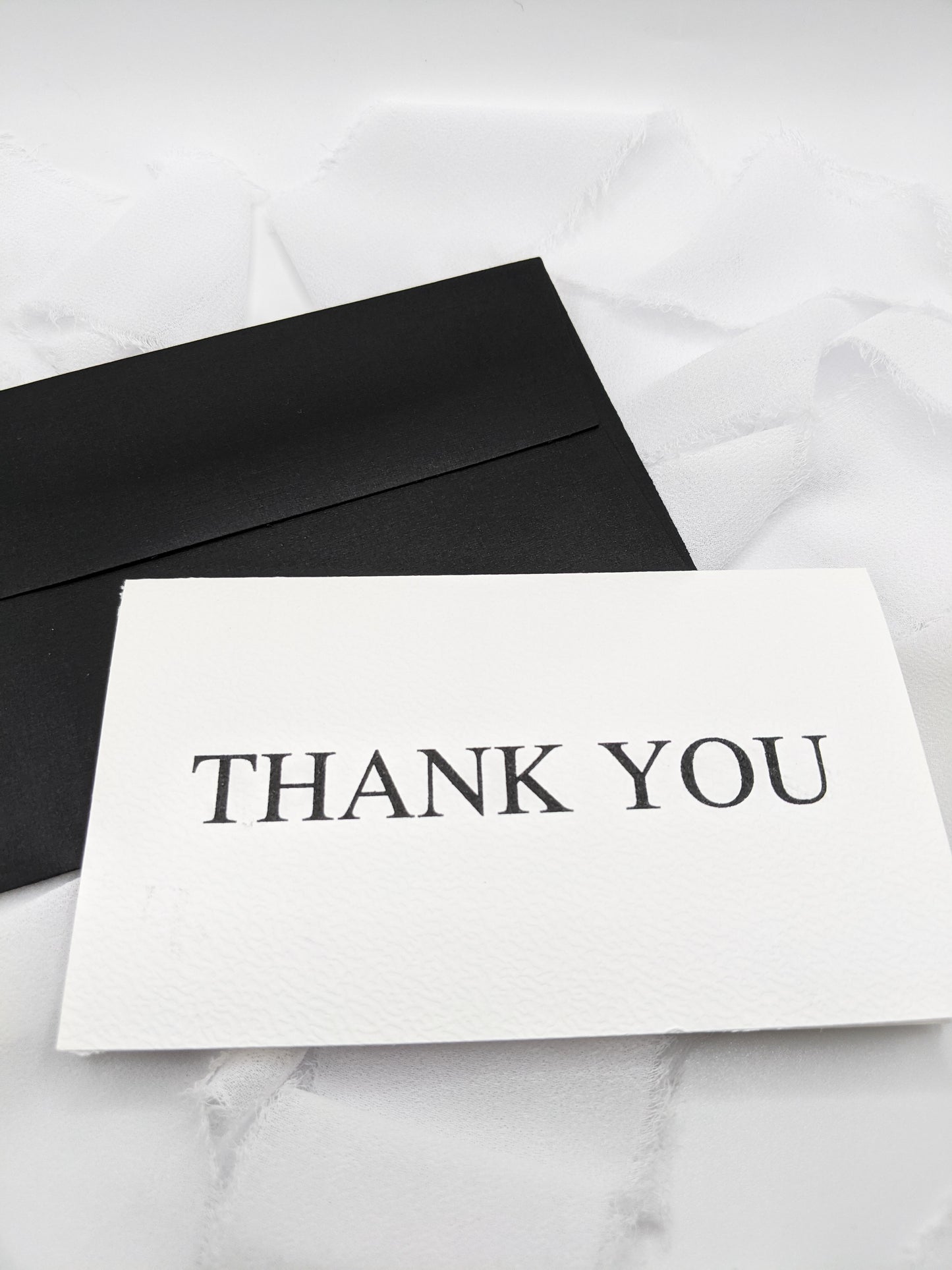 Set of 5, 5"x3" Thank You Cards