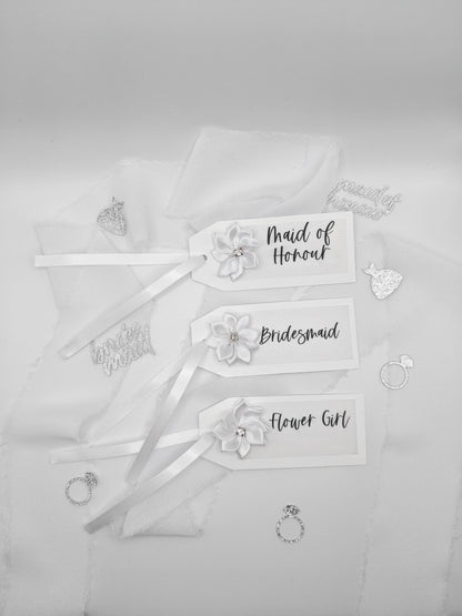 Set of 10, Bridal Shower Tags