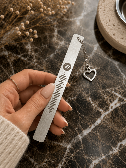Personalized Metal Bookmark, Custom Engraved Bookmark, | Gift for Book Lovers, Gold or Silver Bookmark (5” x 0.4”)