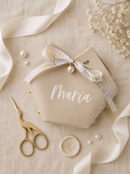Personalized Bridal Shower Gift Bag, Favour Bag