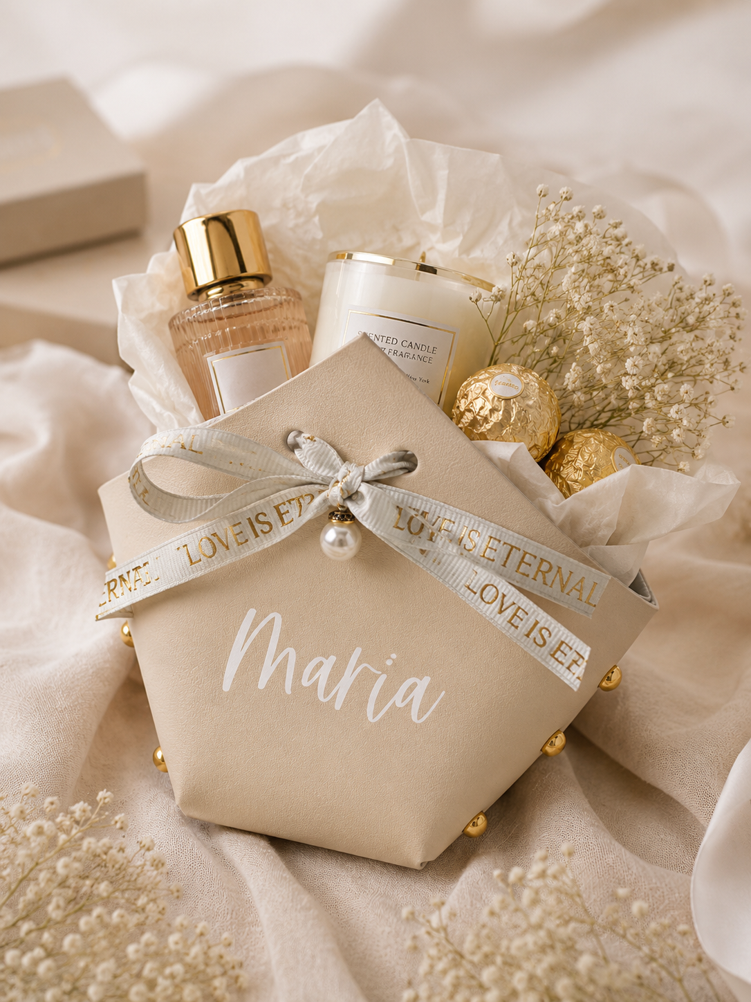 Personalized Bridal Shower Gift Bag, Favour Bag
