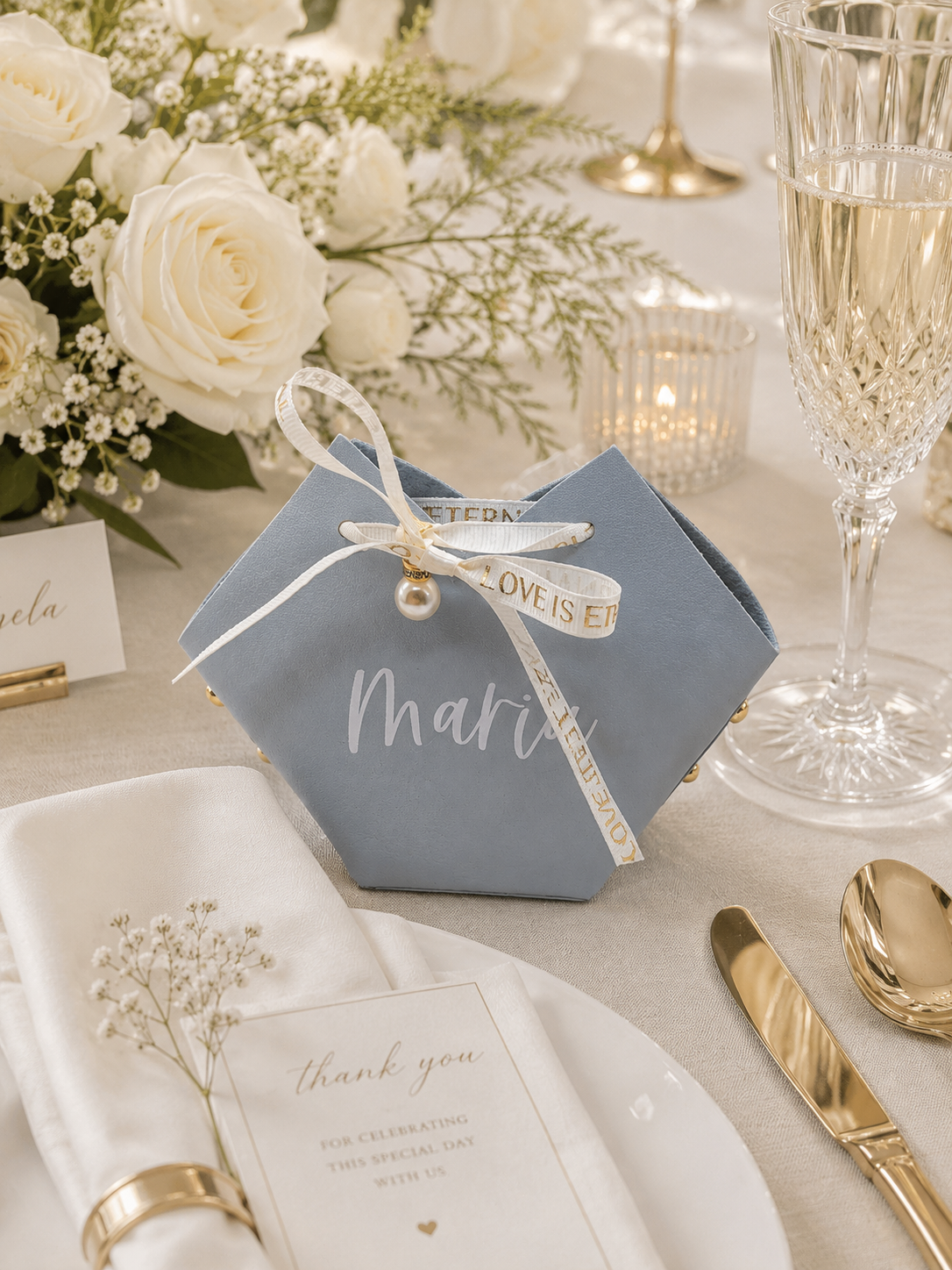Personalized Bridal Shower Gift Bag, Favour Bag