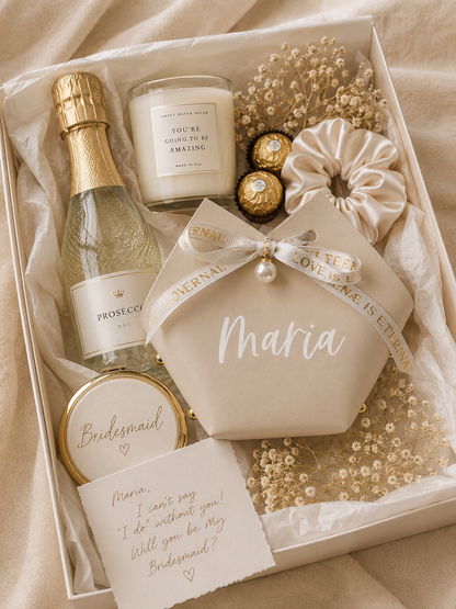 Personalized Bridal Shower Gift Bag, Favour Bag