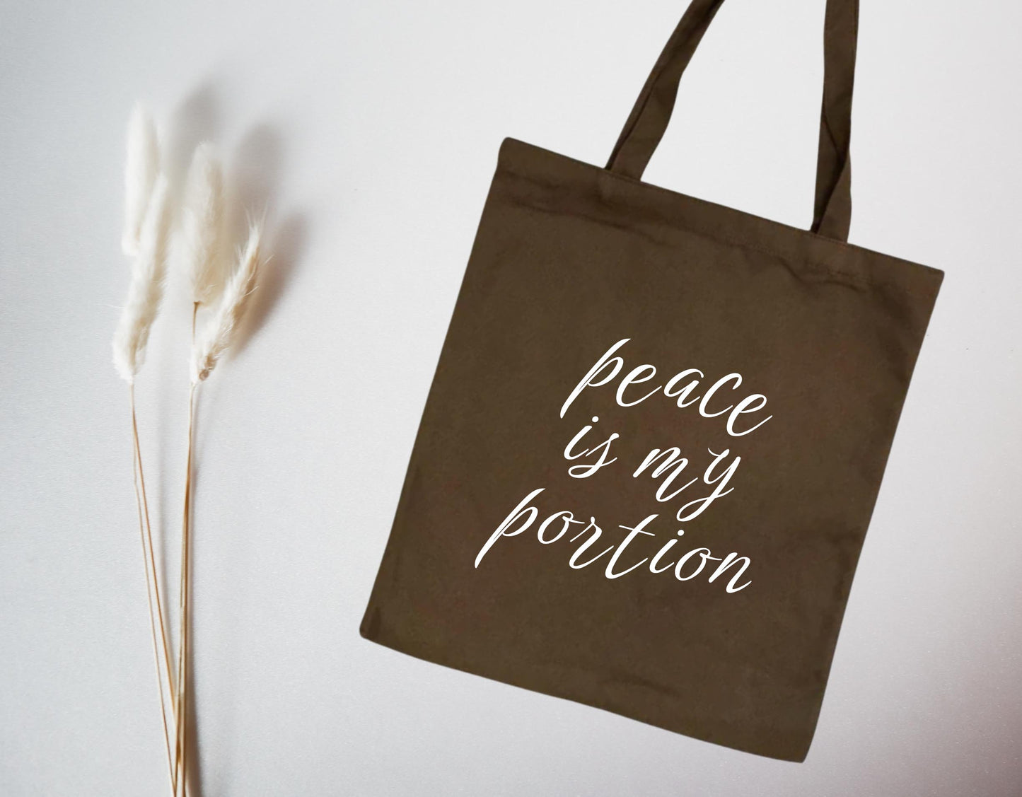 Peace Is My Portion Tote Bag