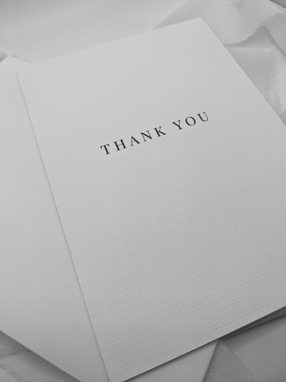 5"x7" Thank You Greeting Cards