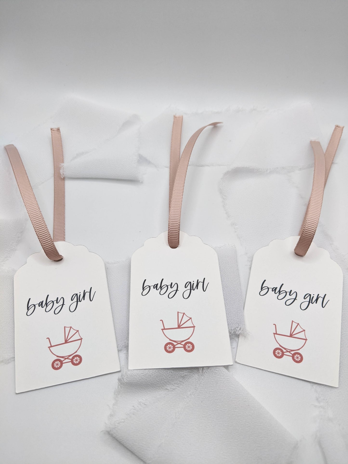 Set of 9, Baby Shower Gift Tags