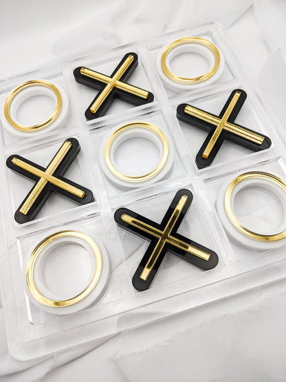 Custom Acrylic Tic Tac Toe Game, Personalized Game Gift