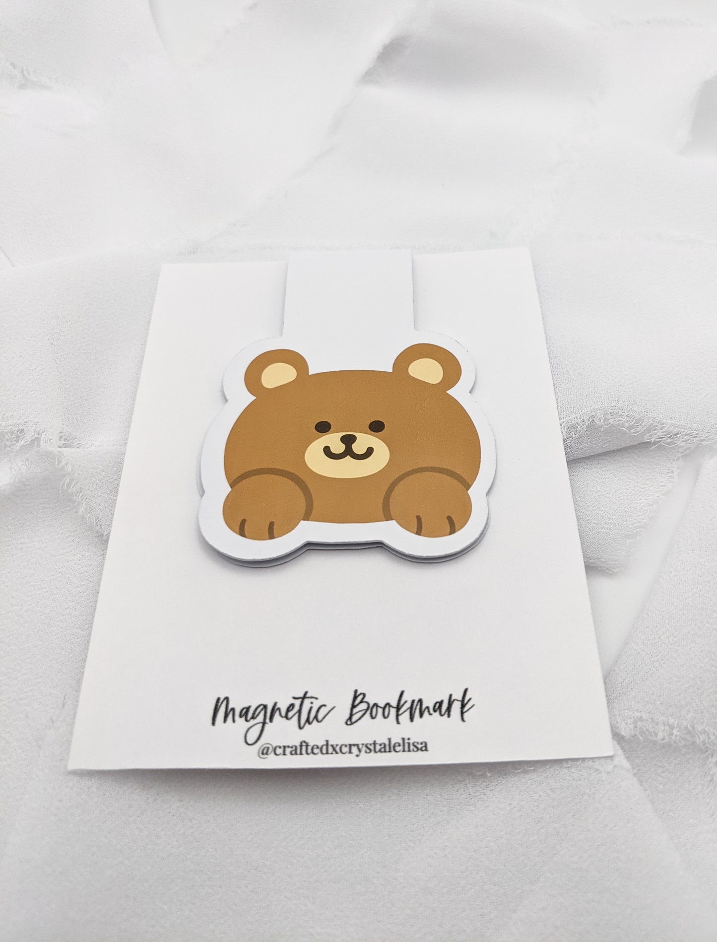 Bear Magnetic Bookmark