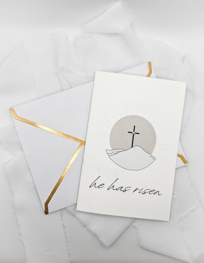 4”x6” He Is Risen Easter Card