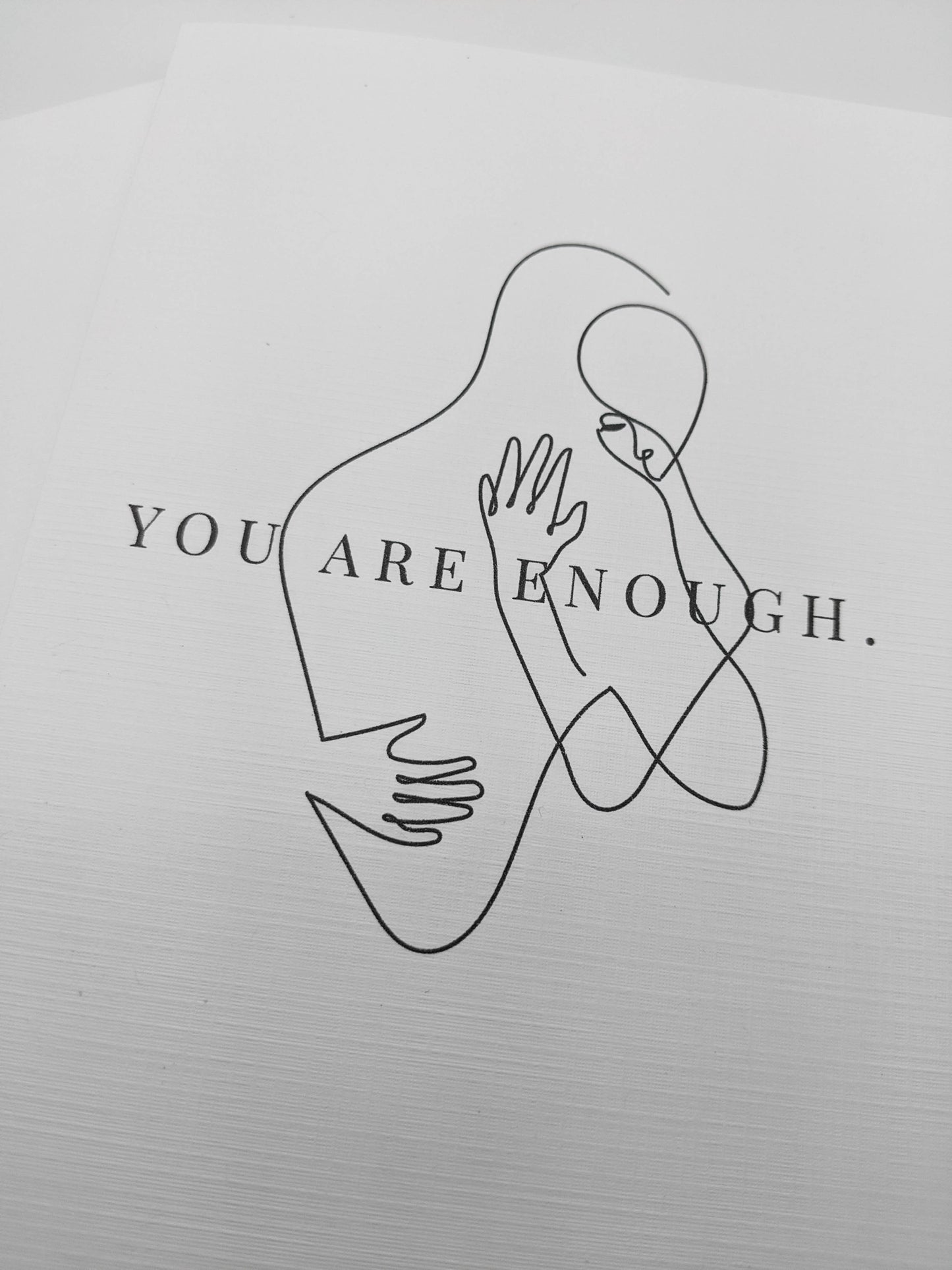 5"x7" You Are Enough Encouragement Cards