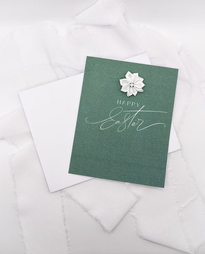 4”x5” Green Classy Easter Card