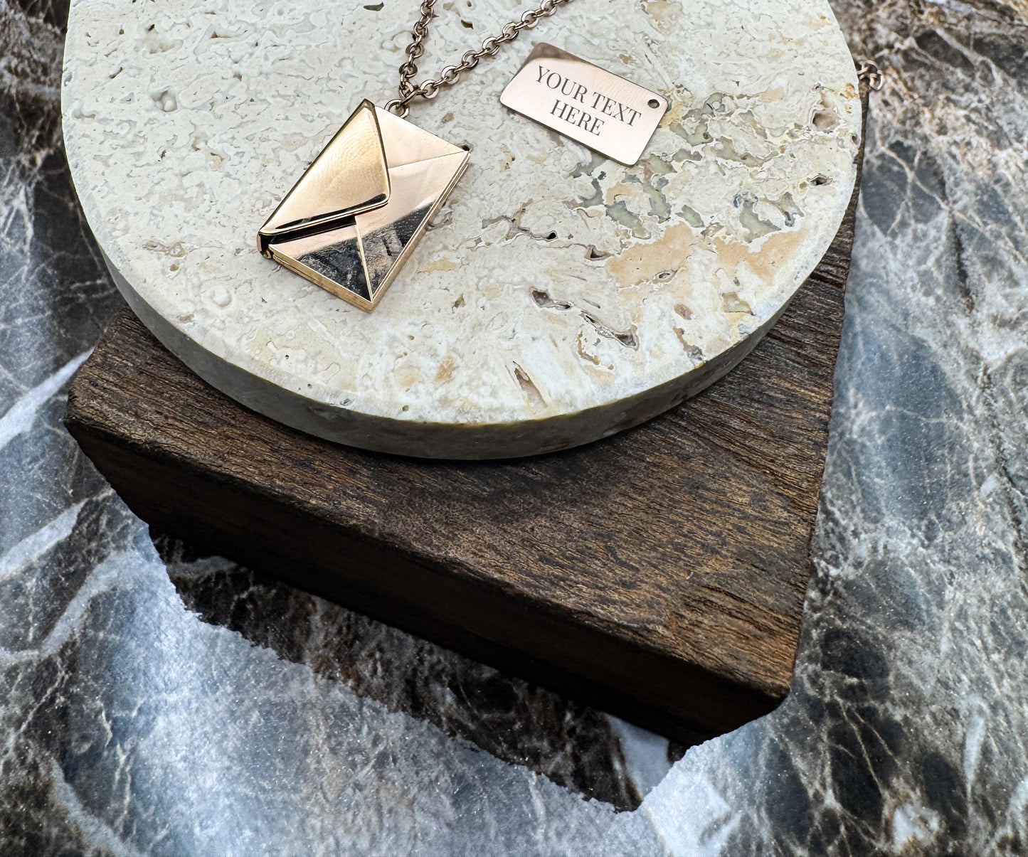 The Rose Gold Message Custom Keychain, Personalized Rose Gold Engraved Keychain (0.5”x3”)