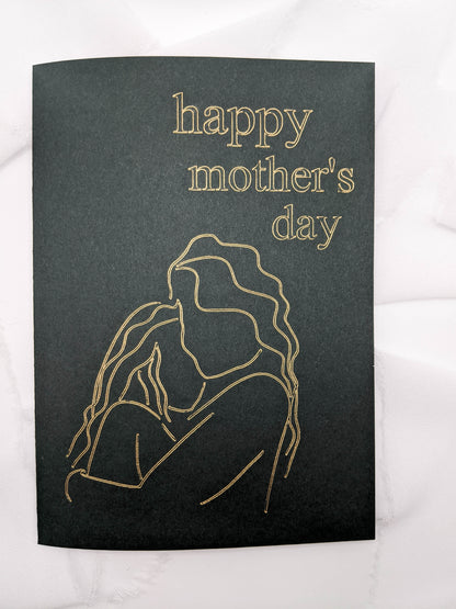 5"x7" Mother’s Day Card for Mother with Daughter