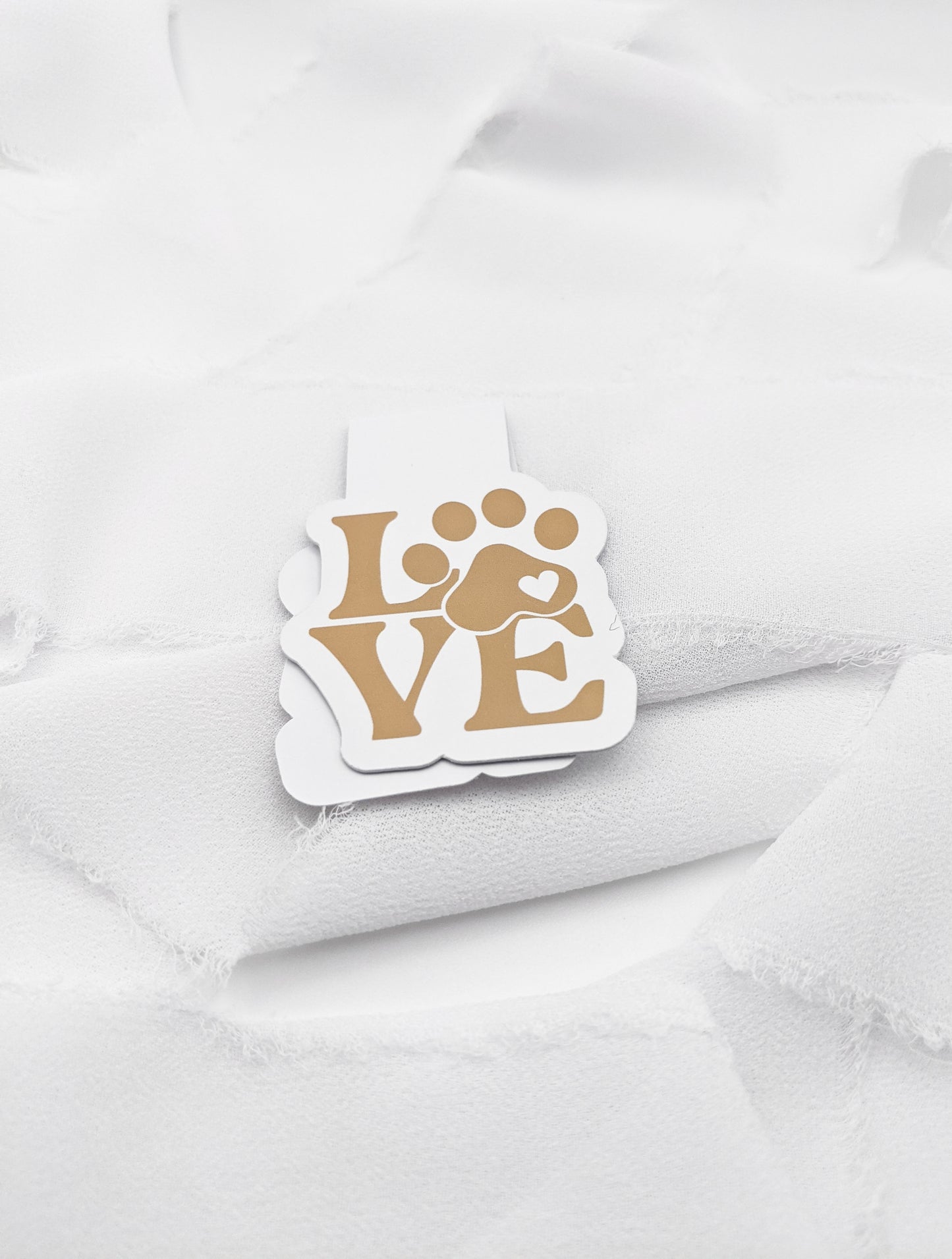 Love Paw Magnetic Bookmark