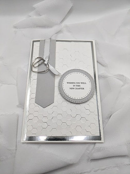 4"x6" New Chapter Embossed Card