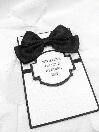 4"x6" Wedding Day Embossed Card