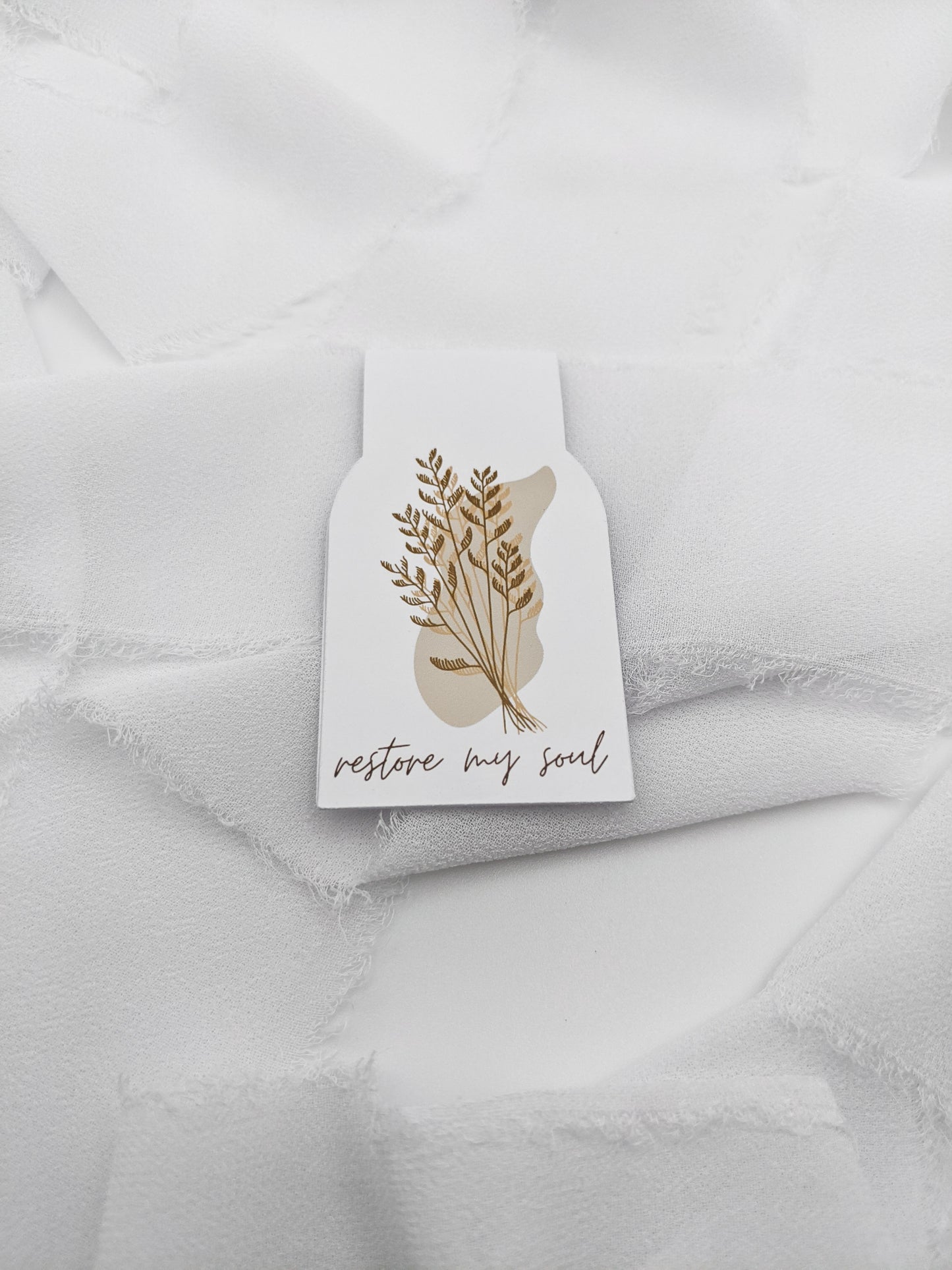 Restore My Soul Magnetic Bookmark