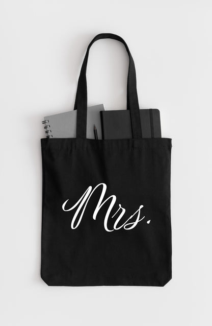 Mrs. Wedding Tote Bag