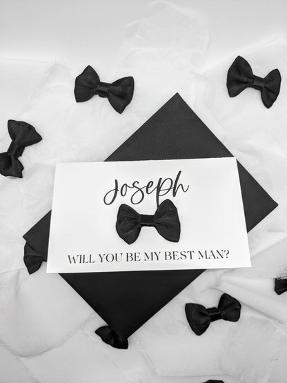 Set of 6, 5"x3" Groomsmen Proposal Cards