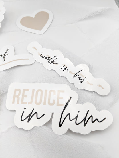 Neutrals Bible Sticker Pack