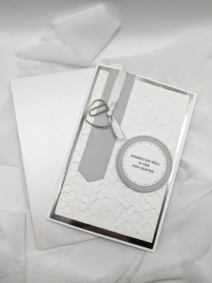 4"x6" New Chapter Embossed Card