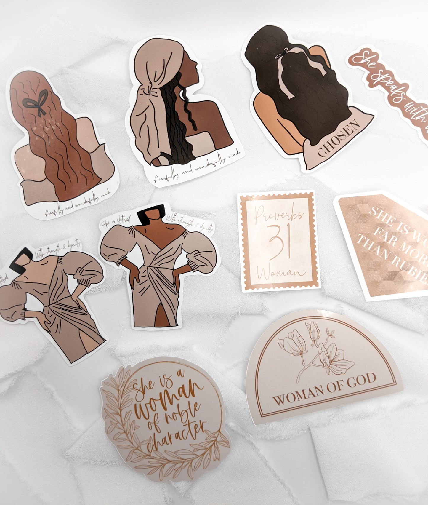 Proverbs 31 Woman Sticker Pack