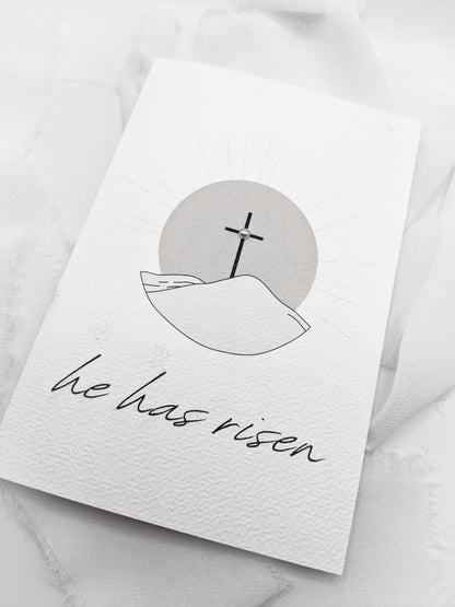 4”x6” He Is Risen Easter Card