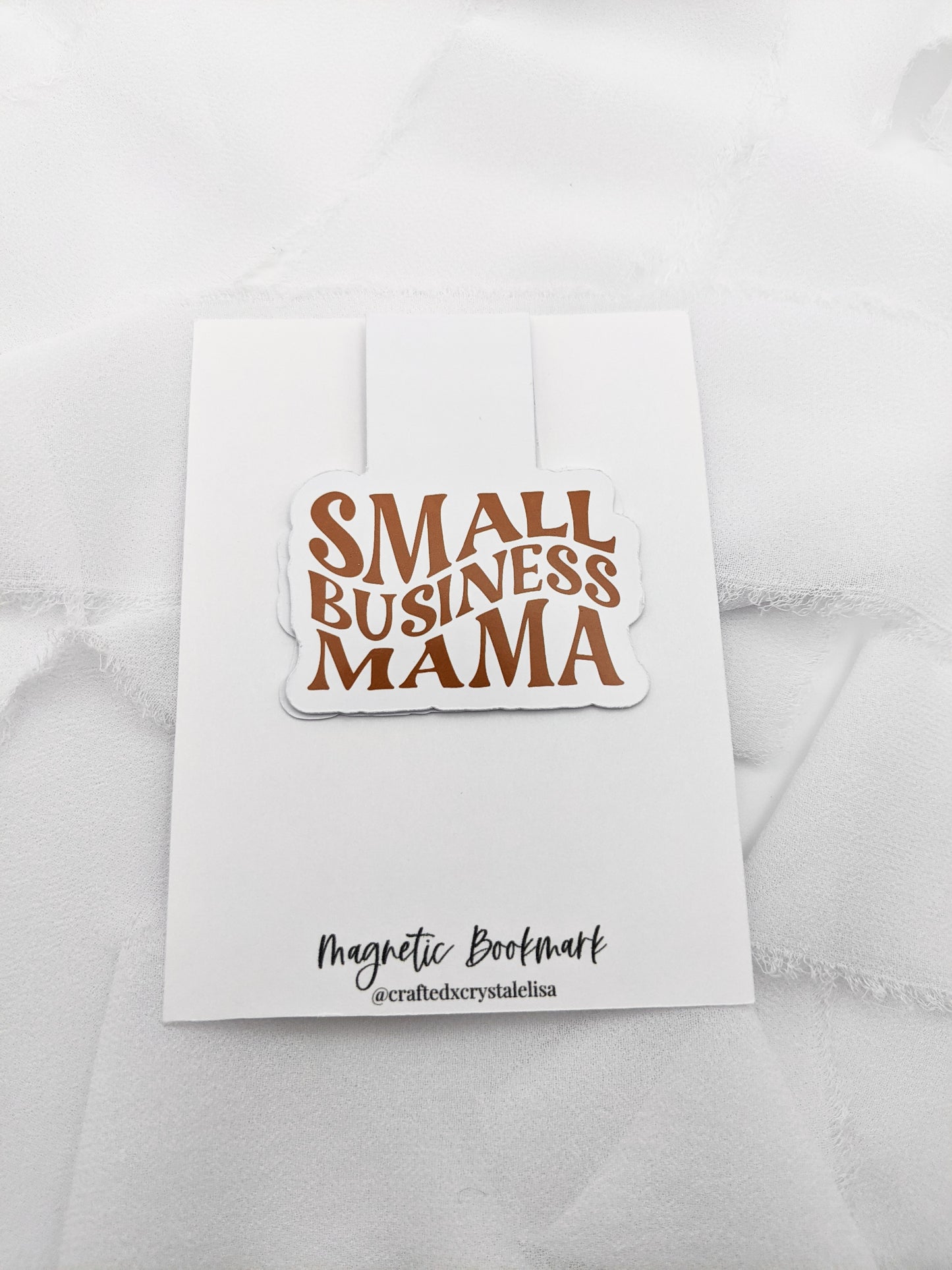 Small Business Mama Magnetic Bookmark