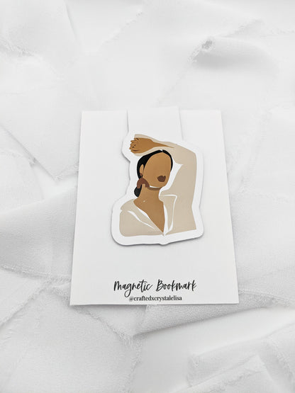 Self-Care Woman Magnetic Bookmark