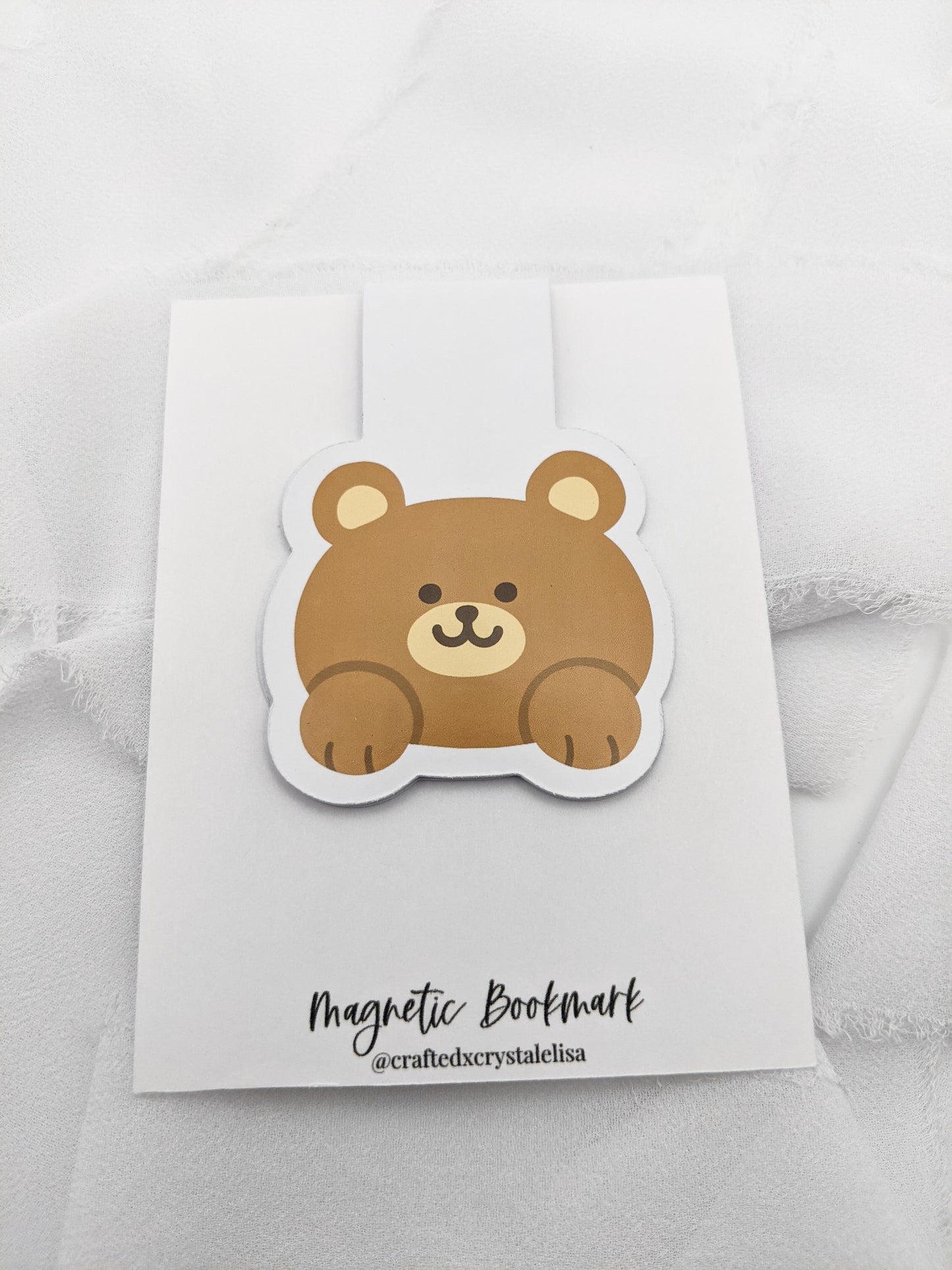 Bear Magnetic Bookmark