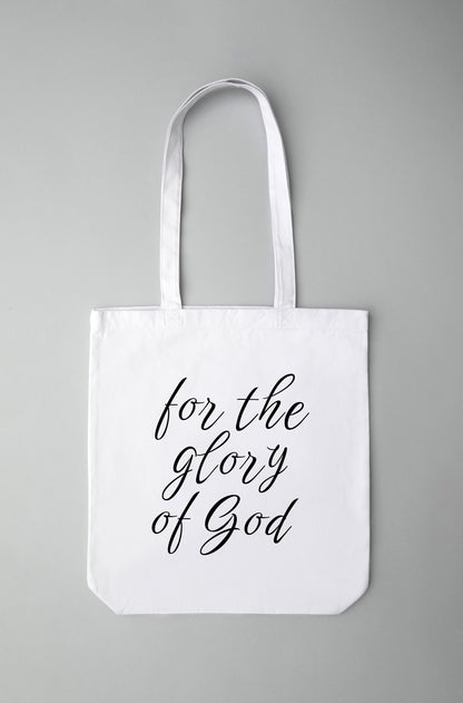 For the Glory of God Tote Bag