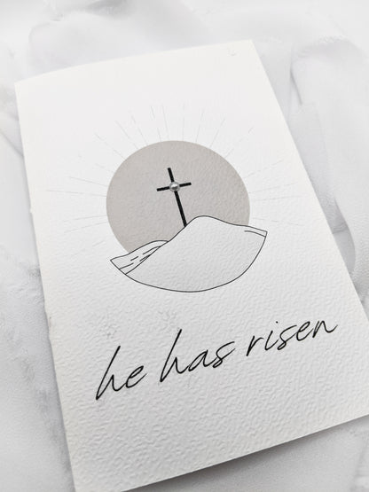 4”x6” He Is Risen Easter Card