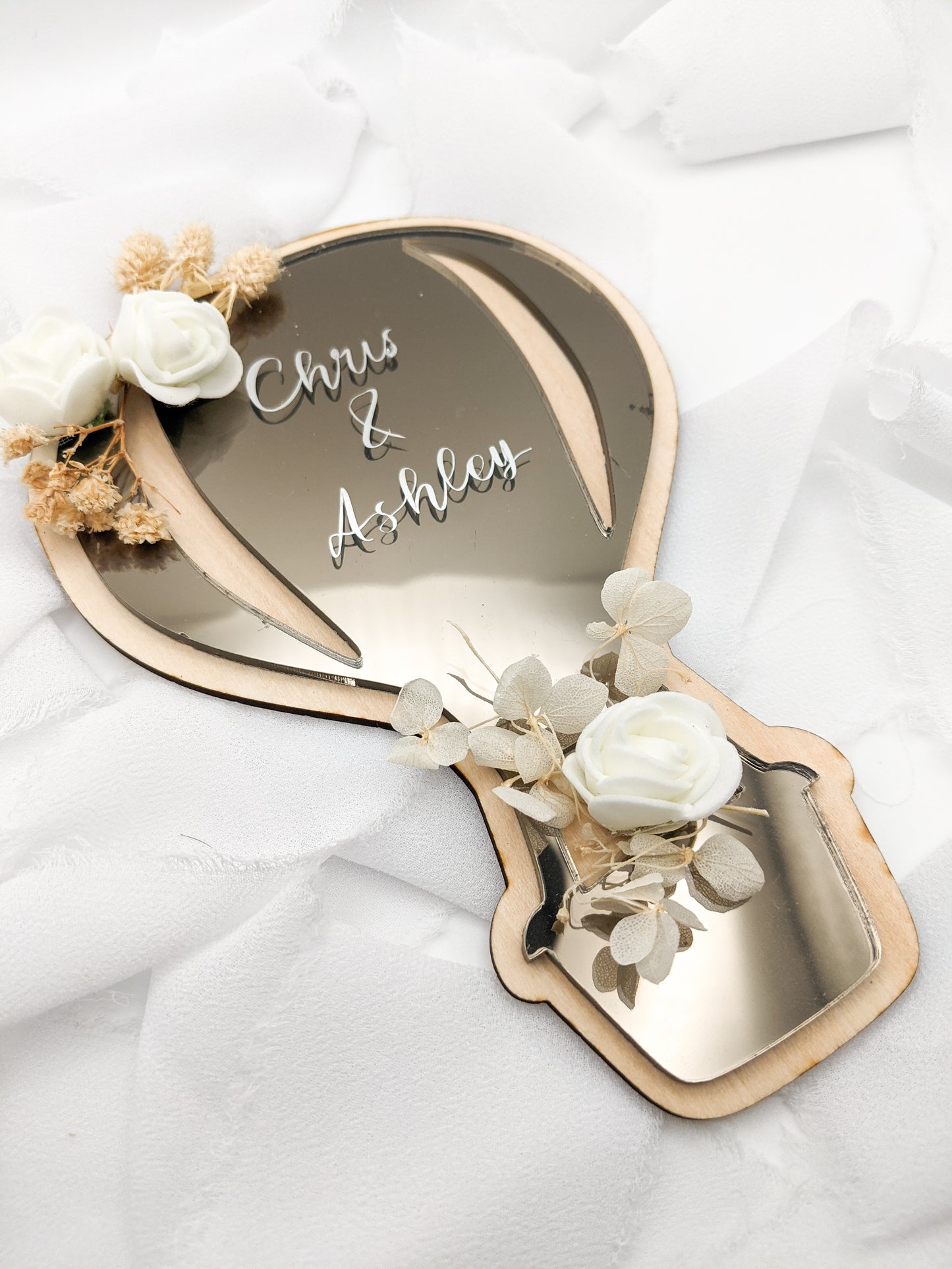 Custom Hot Air Balloon Wedding Sign